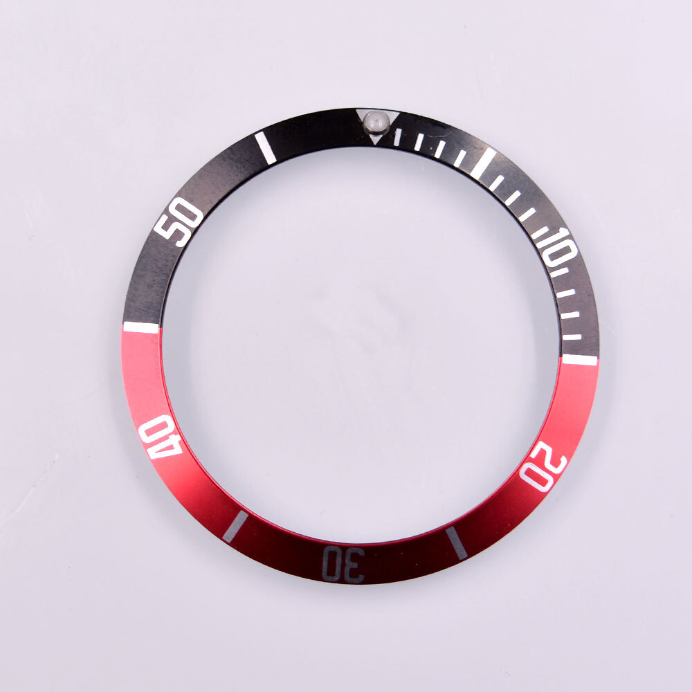 39.5mm Aluminium Diving Watch Bezel Insert Fit for Automatic SUB/GMT Watch