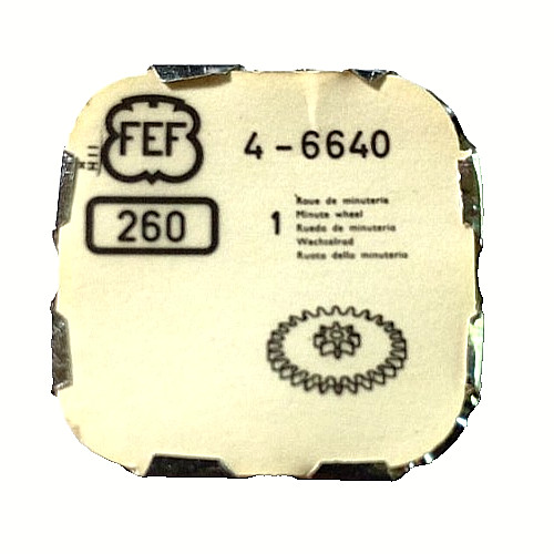 FEF Fleurier 6640 MINUTE WHEEL watch part #260/999 fits Girard Perregaux 63.3