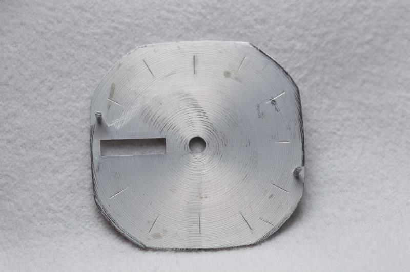 Longines Gents Silver Admiral Day Date Automatic Wristwatch Dial – 25mm NOS