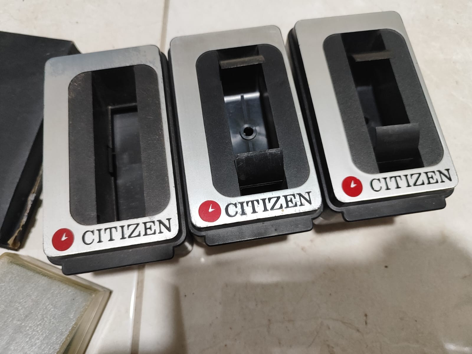 Vintge LOT LOT BOX Watch Citizen /zenith/ Ricoh /Camy/PARTS FOR PARTS NOS