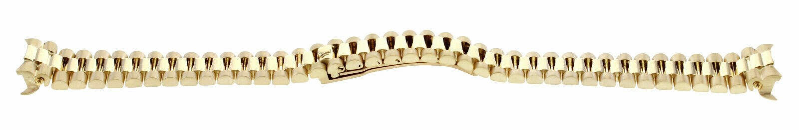18K YELLOW GOLD PRESIDENT WATCH BAND STRAP FOR ROLEX 26MM 79158, 79168, 79178