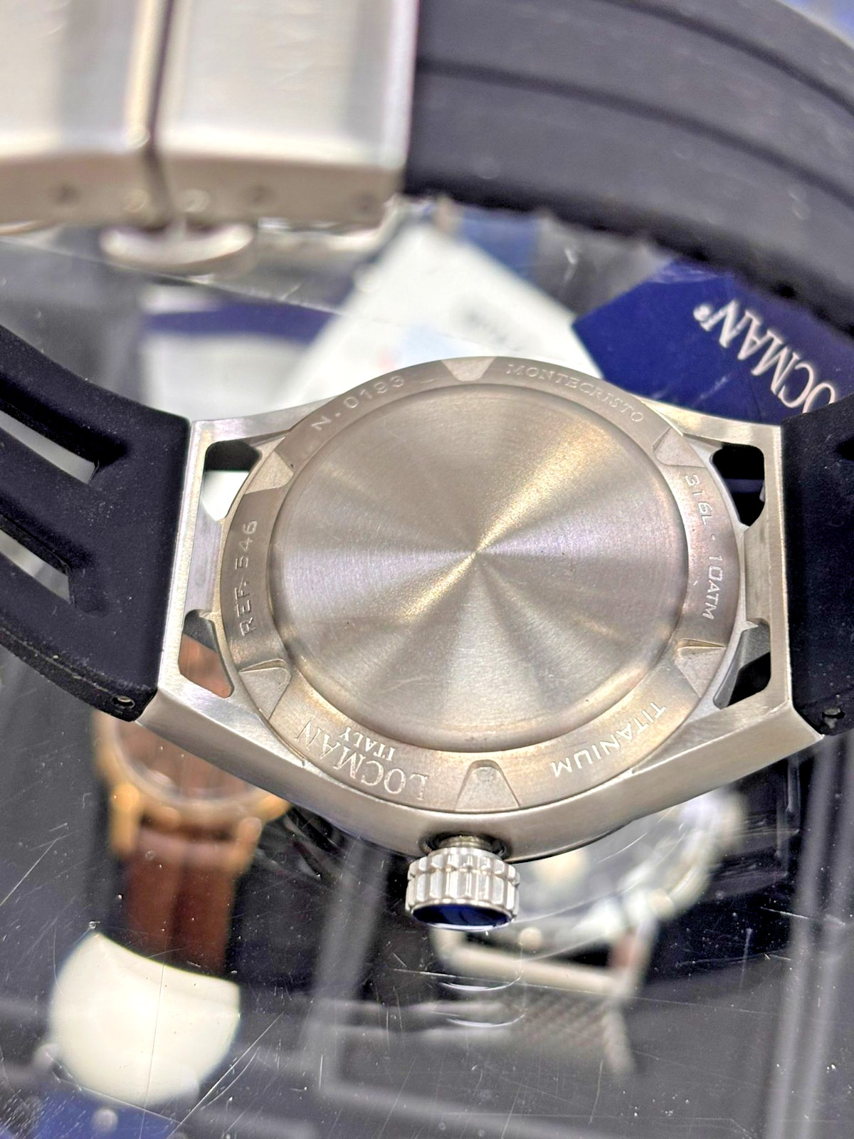Locman Montecristo 0546A01S-00BKSKSK Quartz Watch
