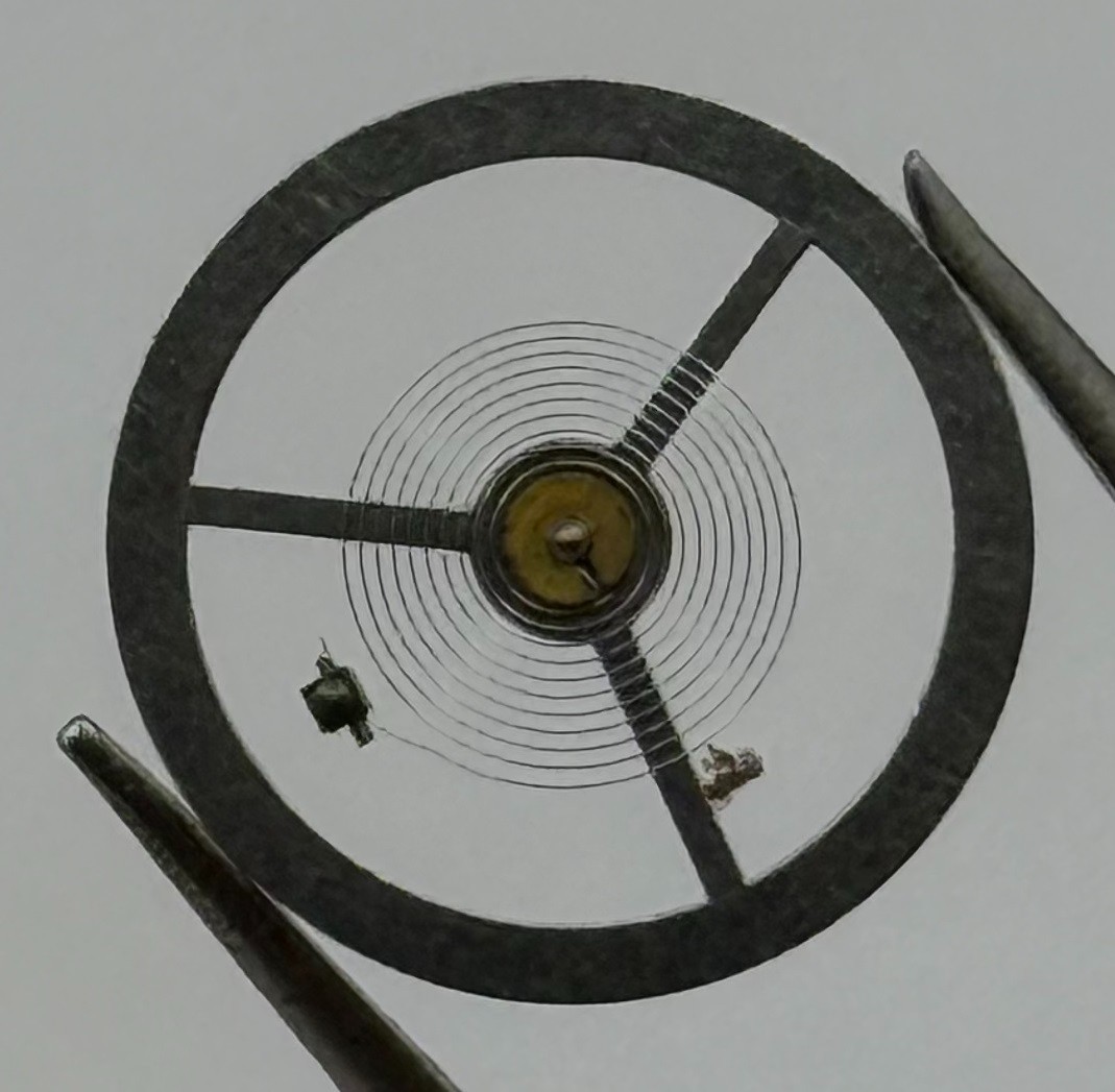 BFG 582 Balance Wheel Complete And Spring 13½’’’ 1782 Watch Movement Parts NOS