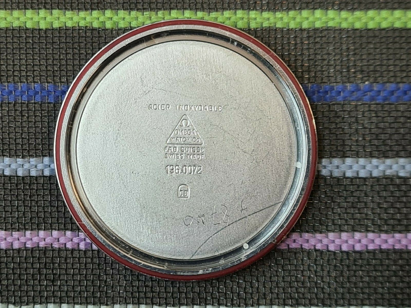 OMEGA SEAMASTER REF. 196.0072 “EGED”-ISRAEL BUS COMPANY -CASE-for parts