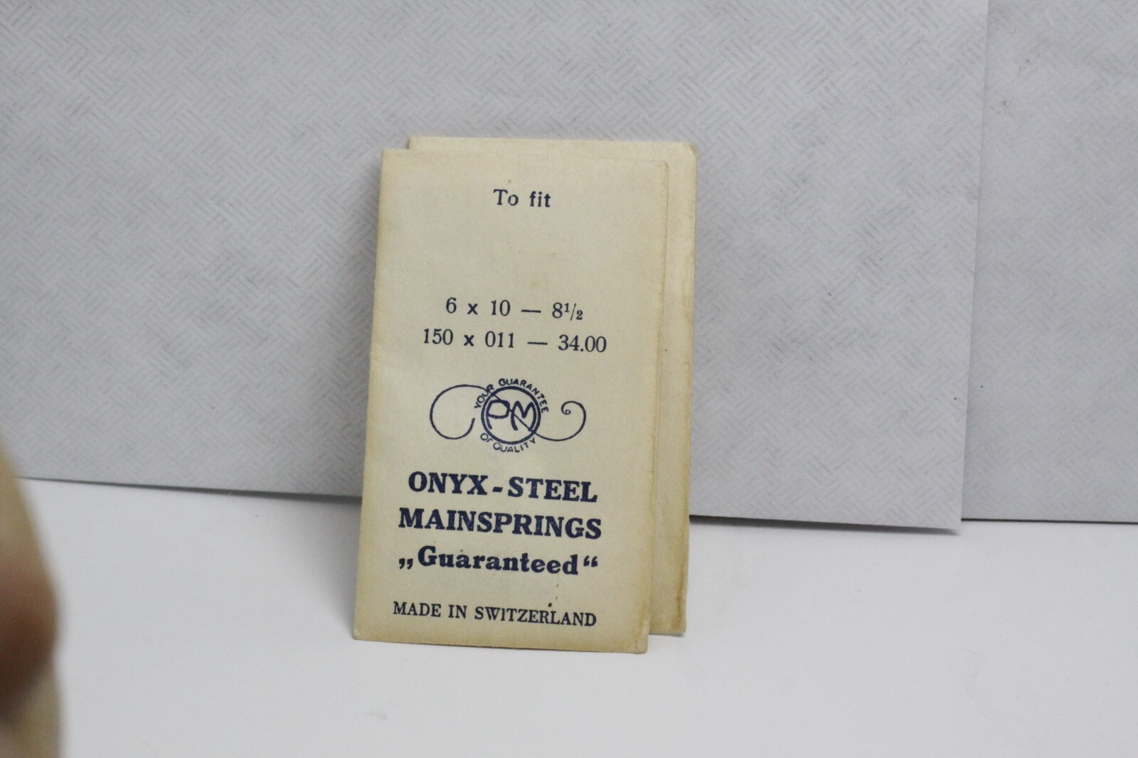 ONYX-STEEL FOR 6X10X8.5 41R
