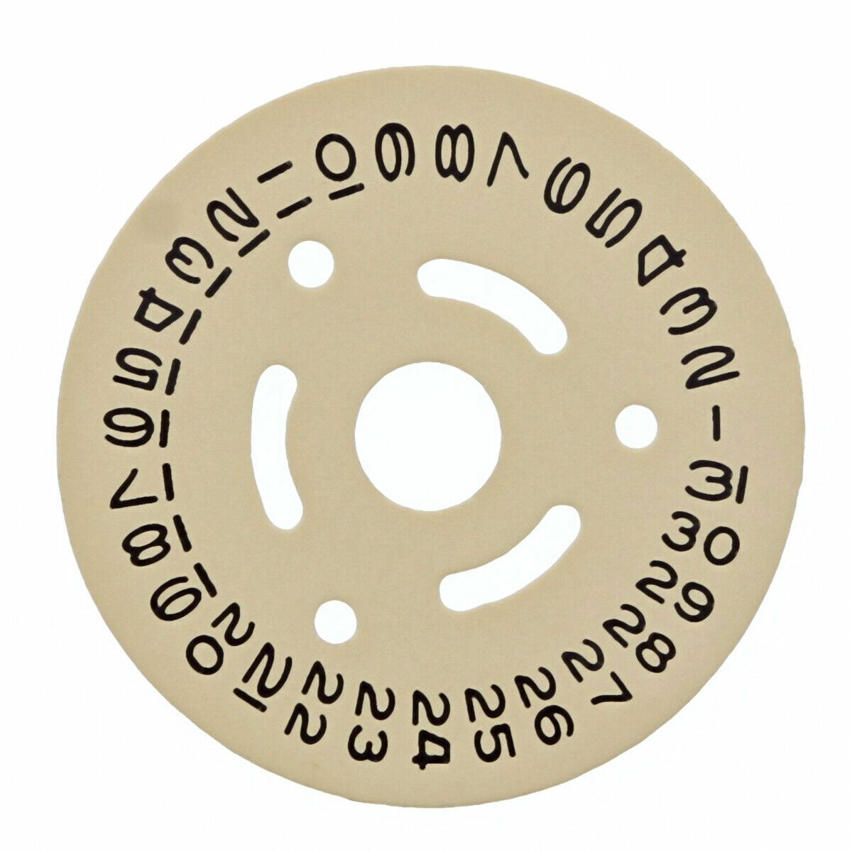 DATE DISC FOR ROLEX LADY MOVEMENT NQS 2030/2035 , 6916 6917 6824 6831 CHAMPAGNE