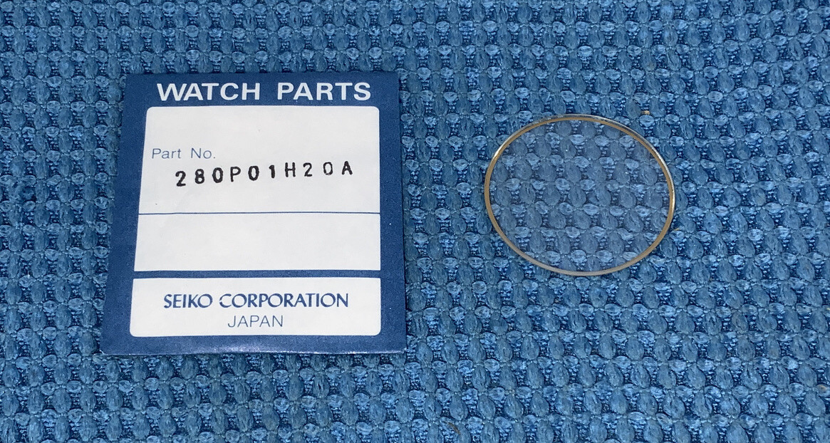 Genuine Seiko Glass Crystal 280P01H20A New Old Stock (270-280) R