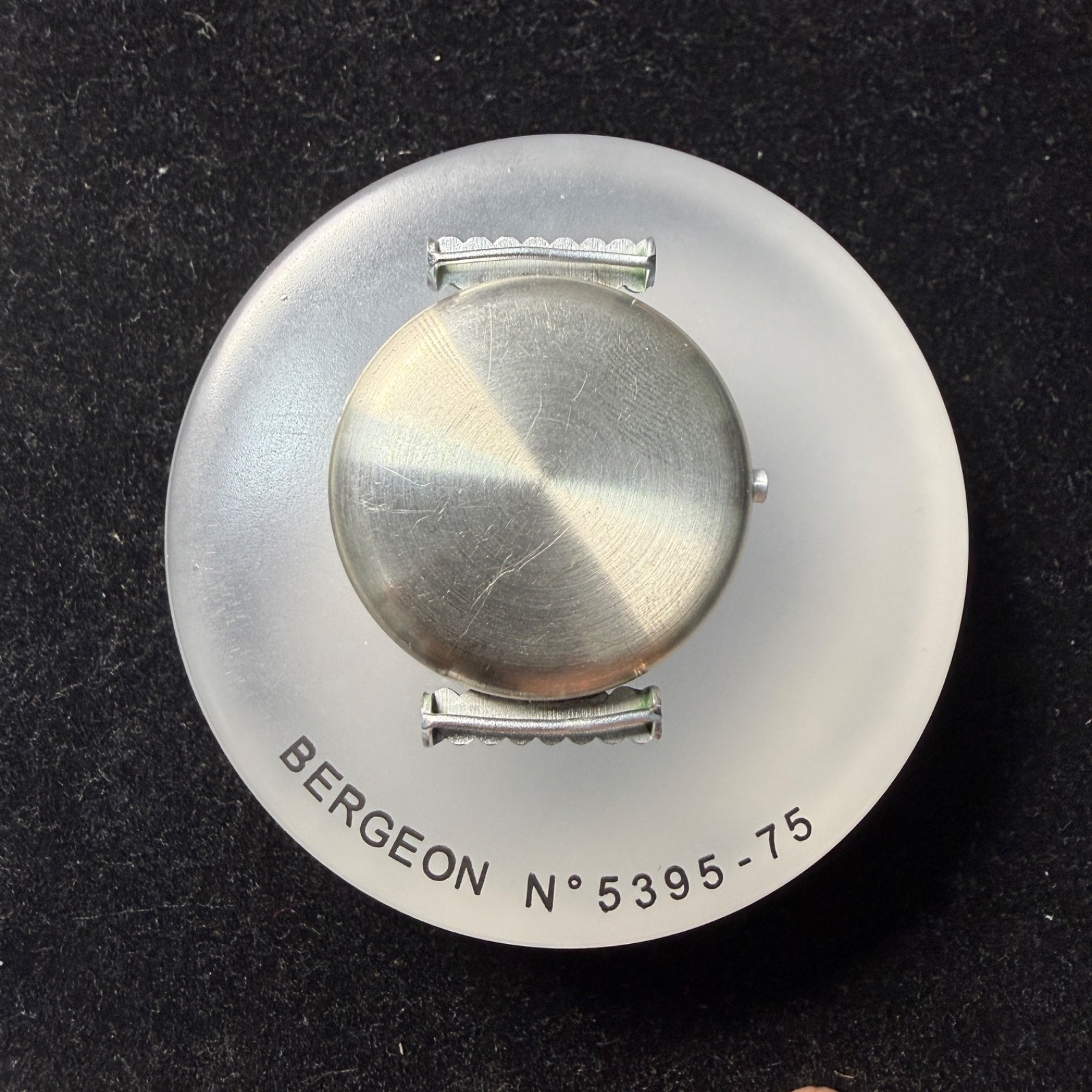 Generic Chrono Watch Case Ref: 290565 36mm Steel with Original Glass