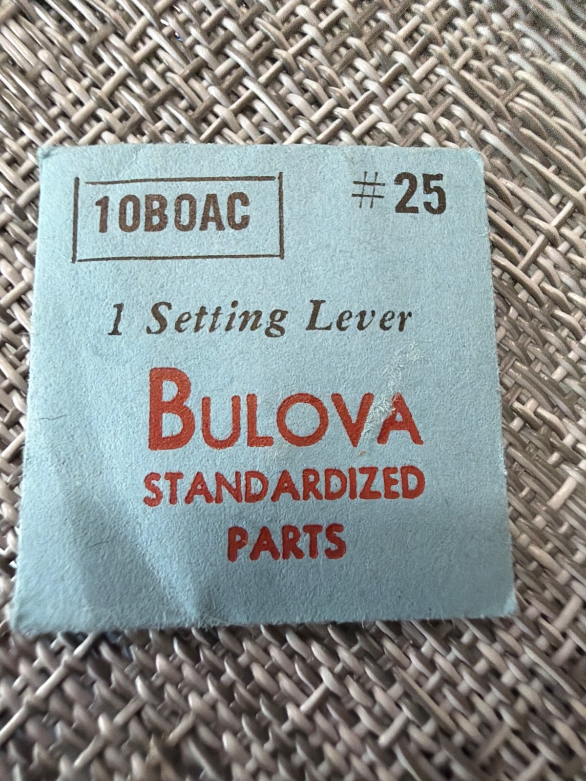 Bulova NOS Setting Lever Part #25 – Various Calibers