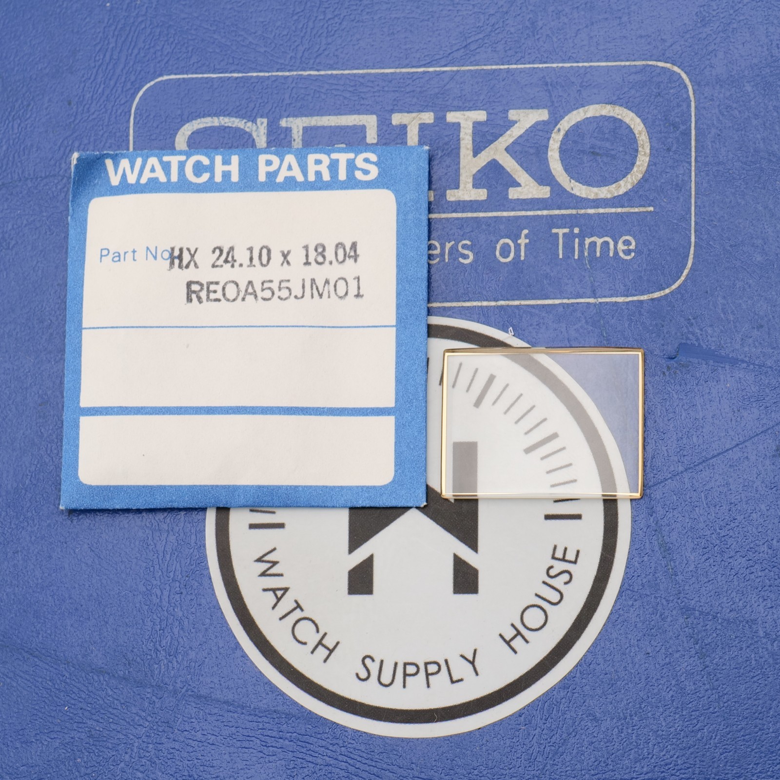 Seiko Original Watch Crystal Part RE0A55JM01 Watchmakers New Old Stock (SEKG)