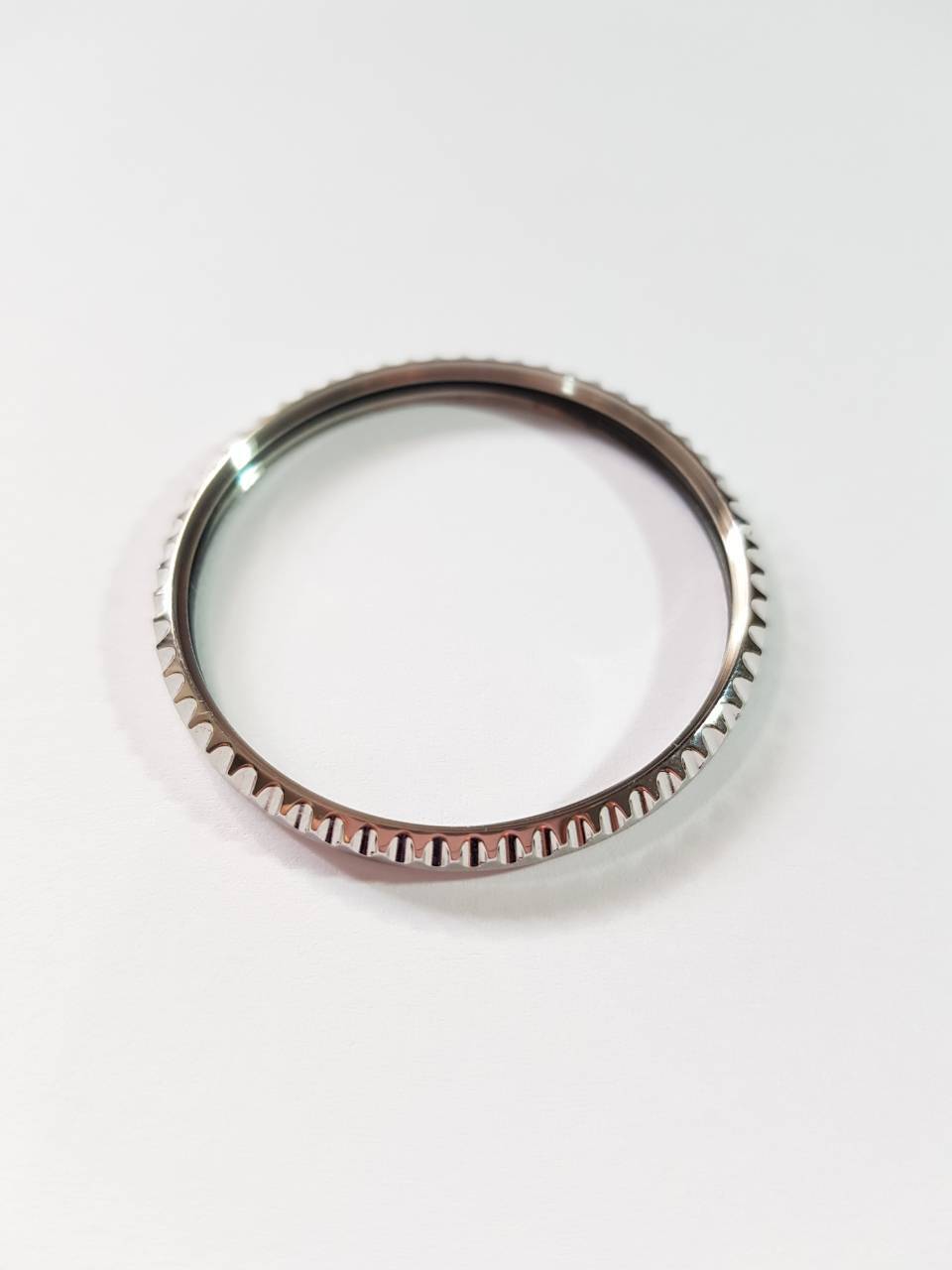 NEW STAINLESS ROTATING BEZEL W/GASKET LARGE DIVERS 7002-7001 /6309-7040 WATCH