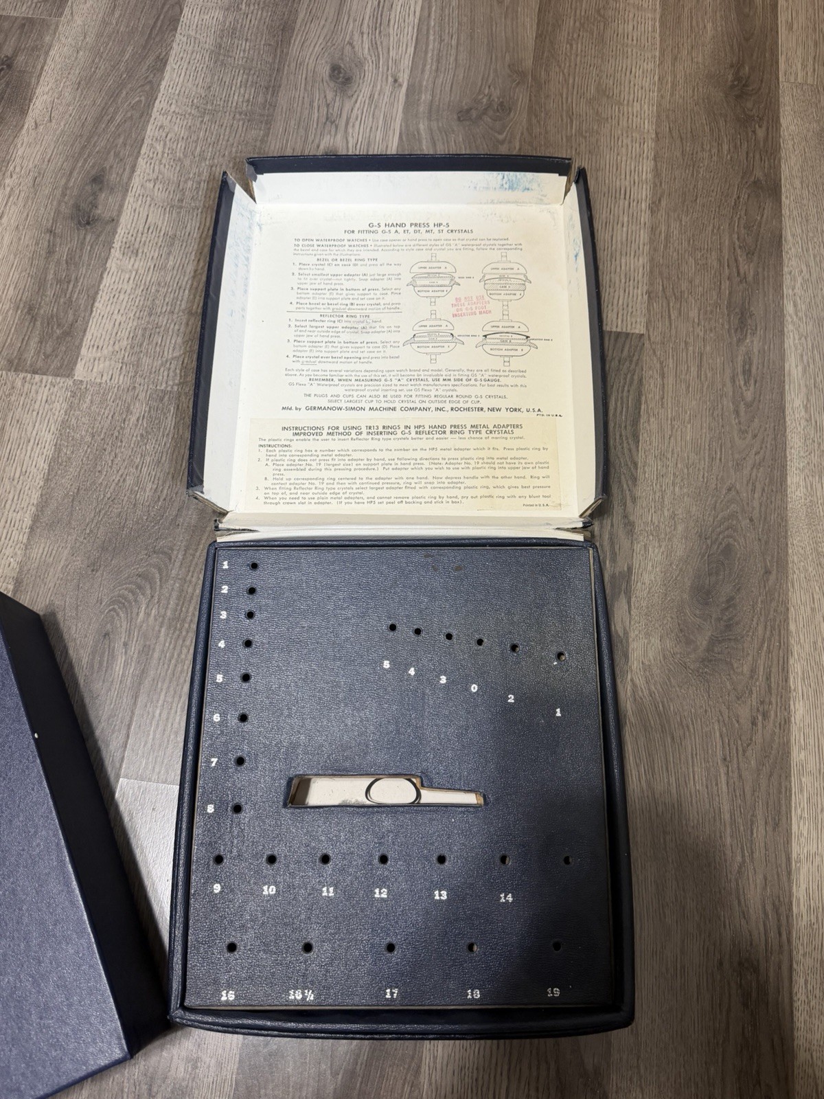 GS Flexo Crystal Press Full Kit Comes With The Original Box And A New One