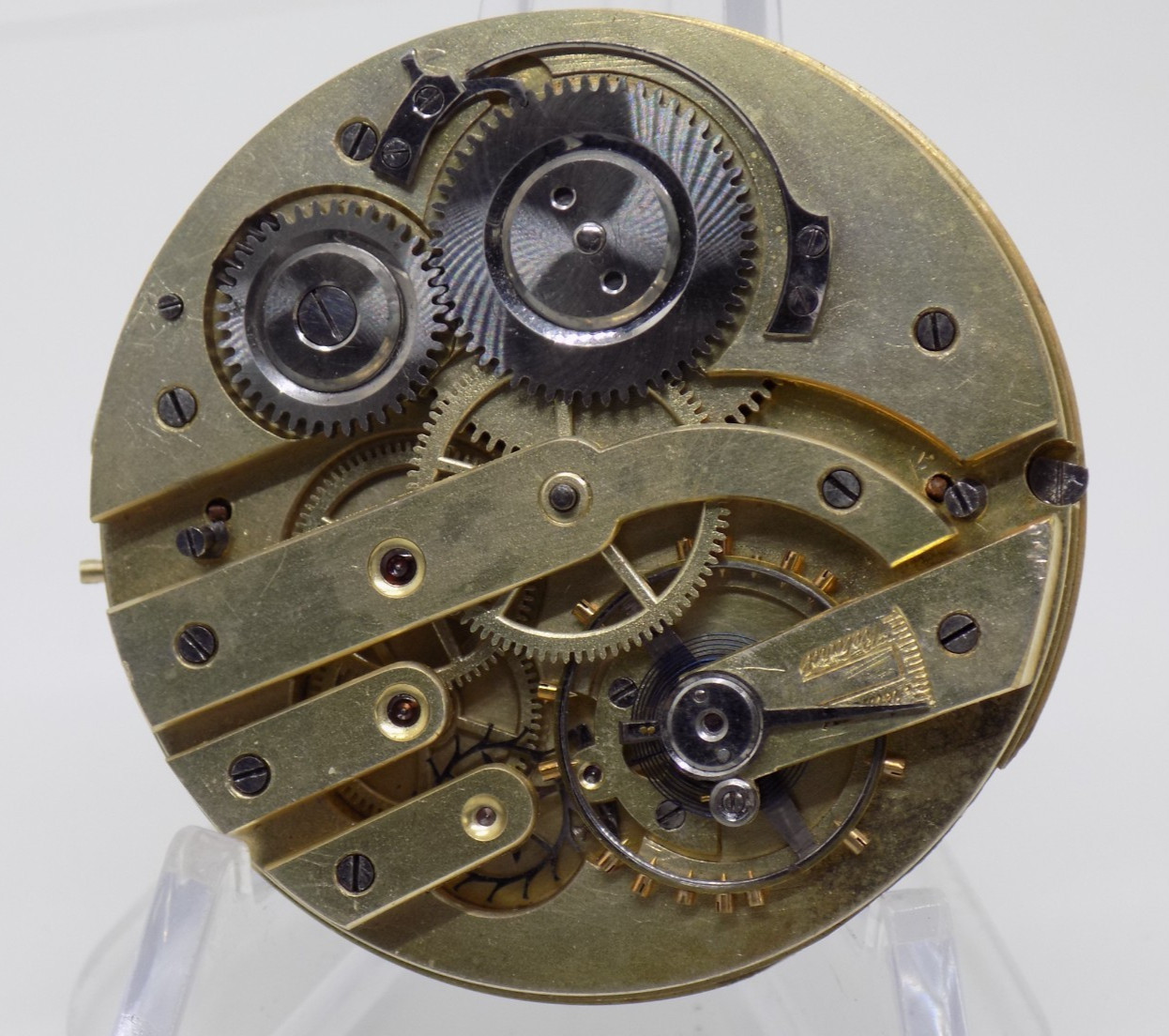 IWC 1888 International Watch Co. Schaffhausen 15J Pocket Watch Movement Parts