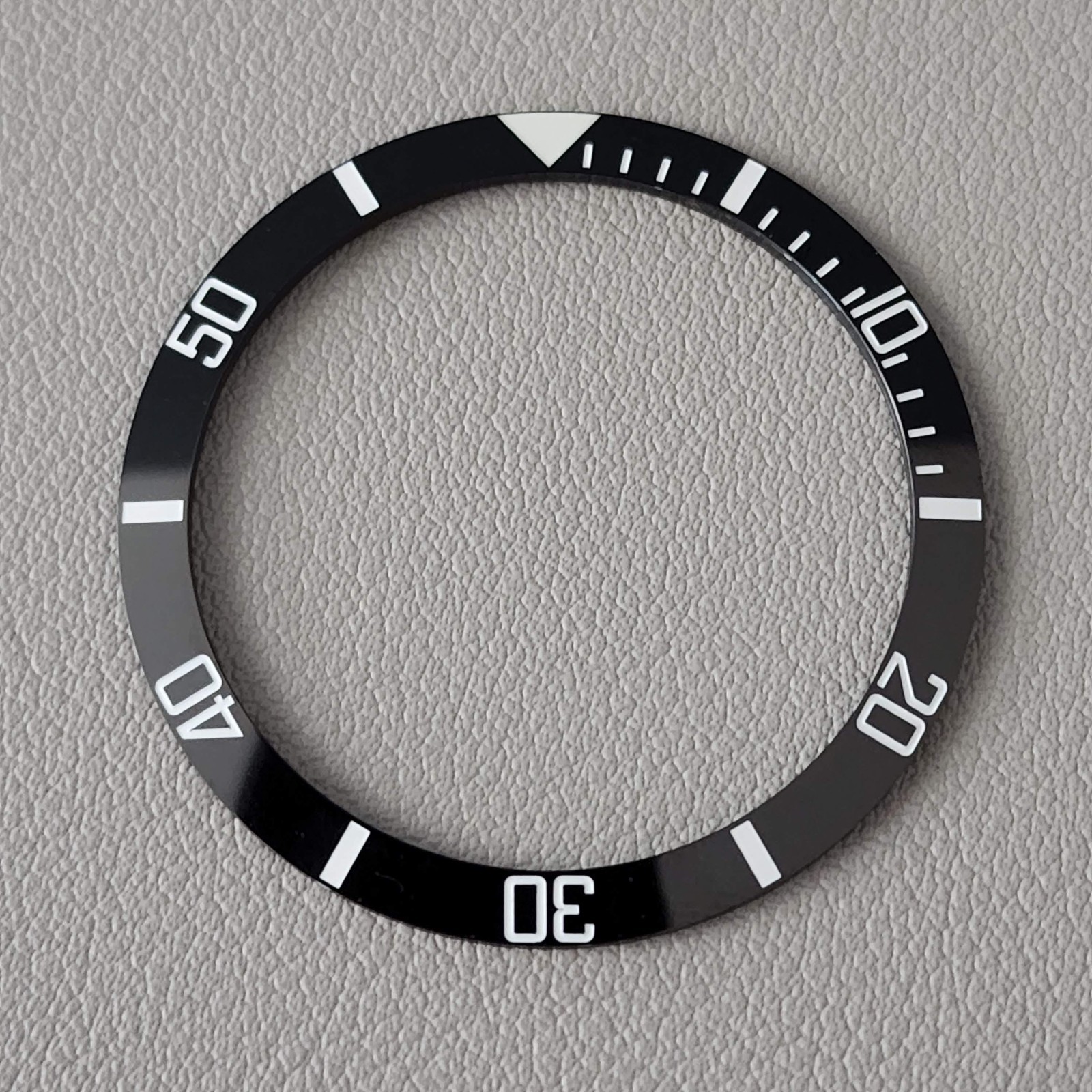 SEIKO Bezel Insert SKX007 / SUB Black Ceramic Sloped C3