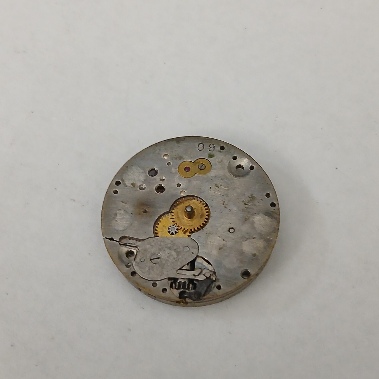 Seikosha 66 Manual Wind Movement For Parts Or Repair