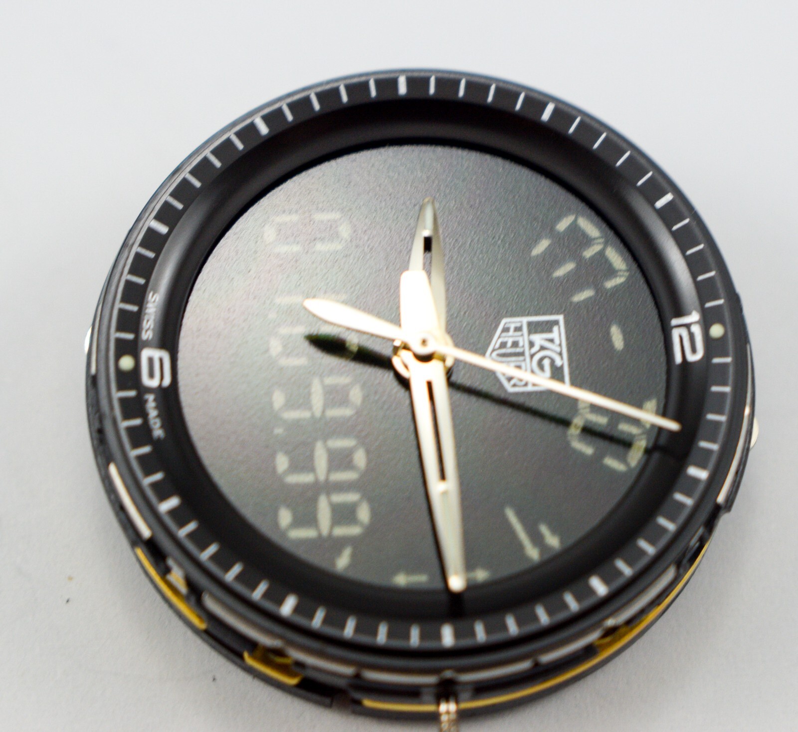 Tag Heuer Kirium Formula 1 F1 Digital Analog Movement Dial Hands CL111A New
