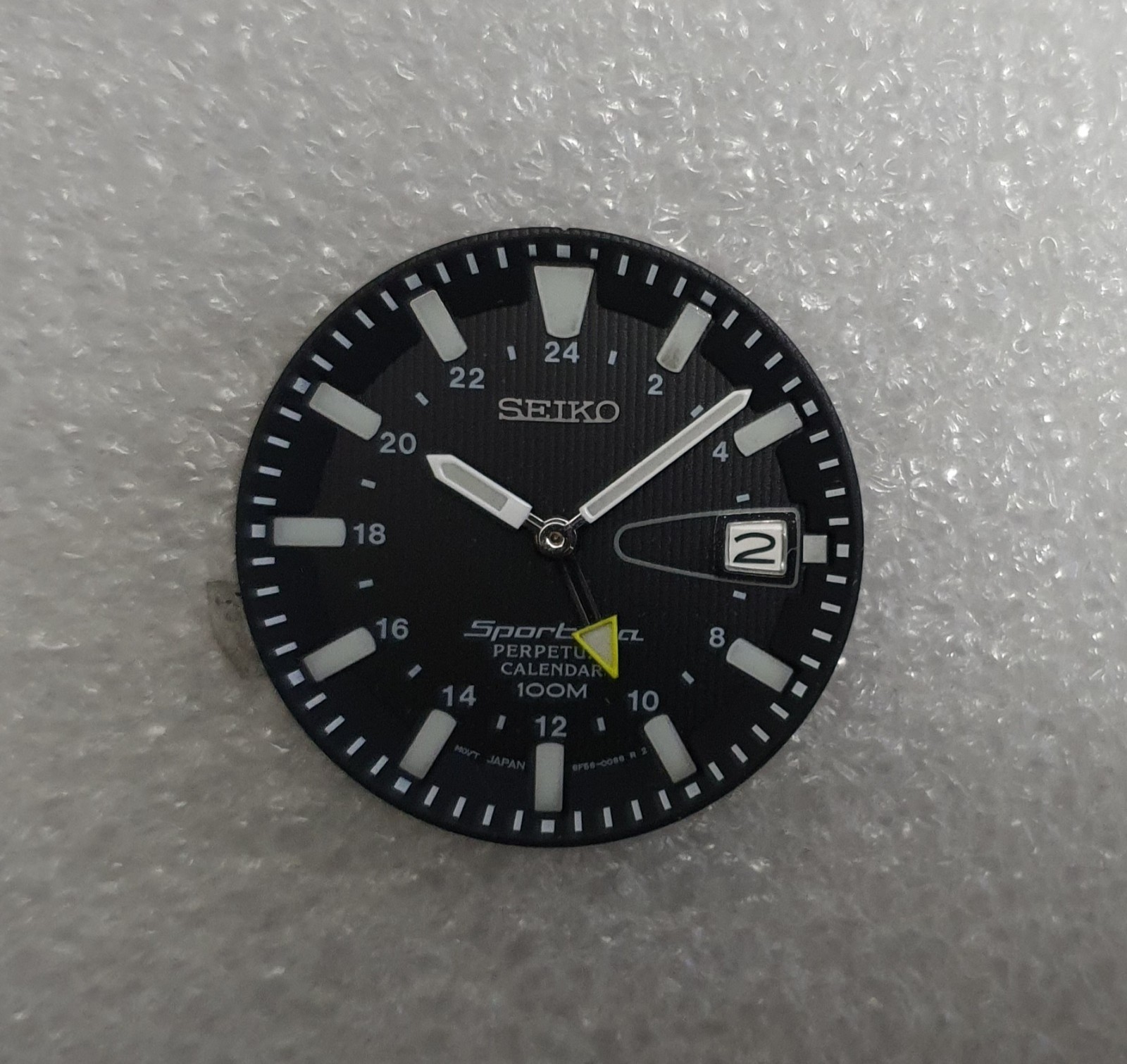 Genuine Seiko Sportura Perpetual Dial Part 8F56-00B8 R 2 Seiko Dial Part