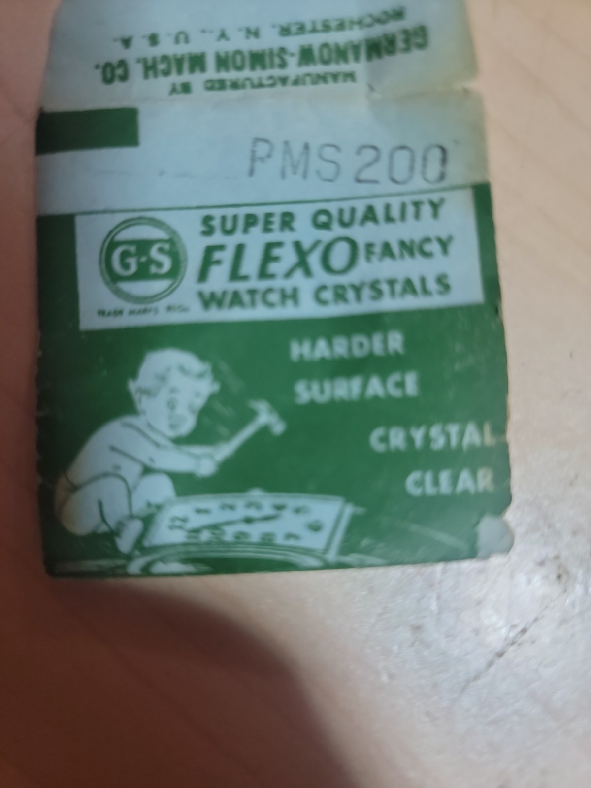 Flexo fancy Watch Crystal Pms 200