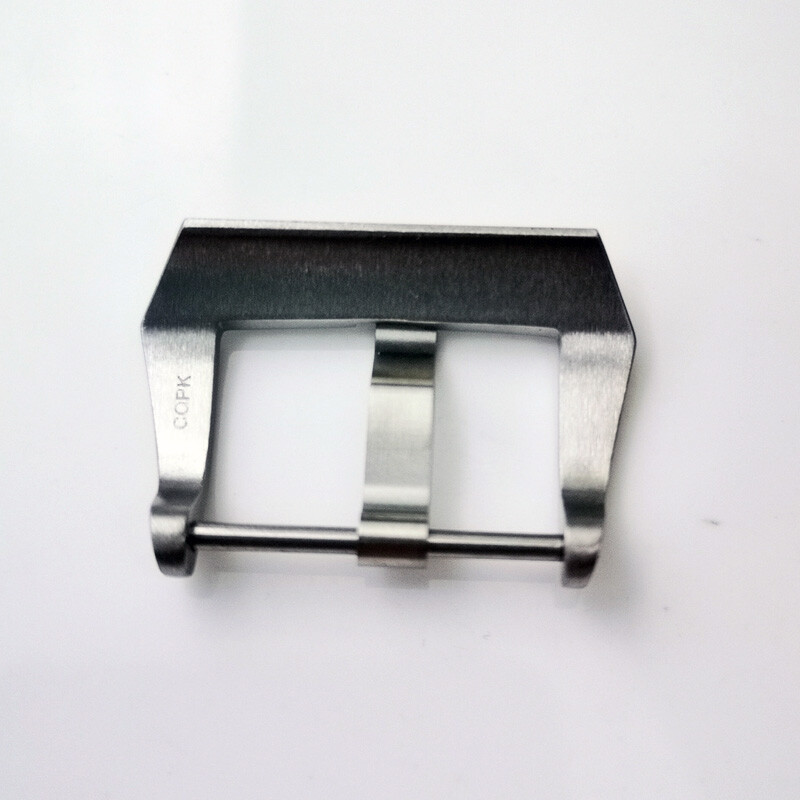 22mm Silver Brushed Screw Tang COPK Buckle Clasp for PAM Wirst watch