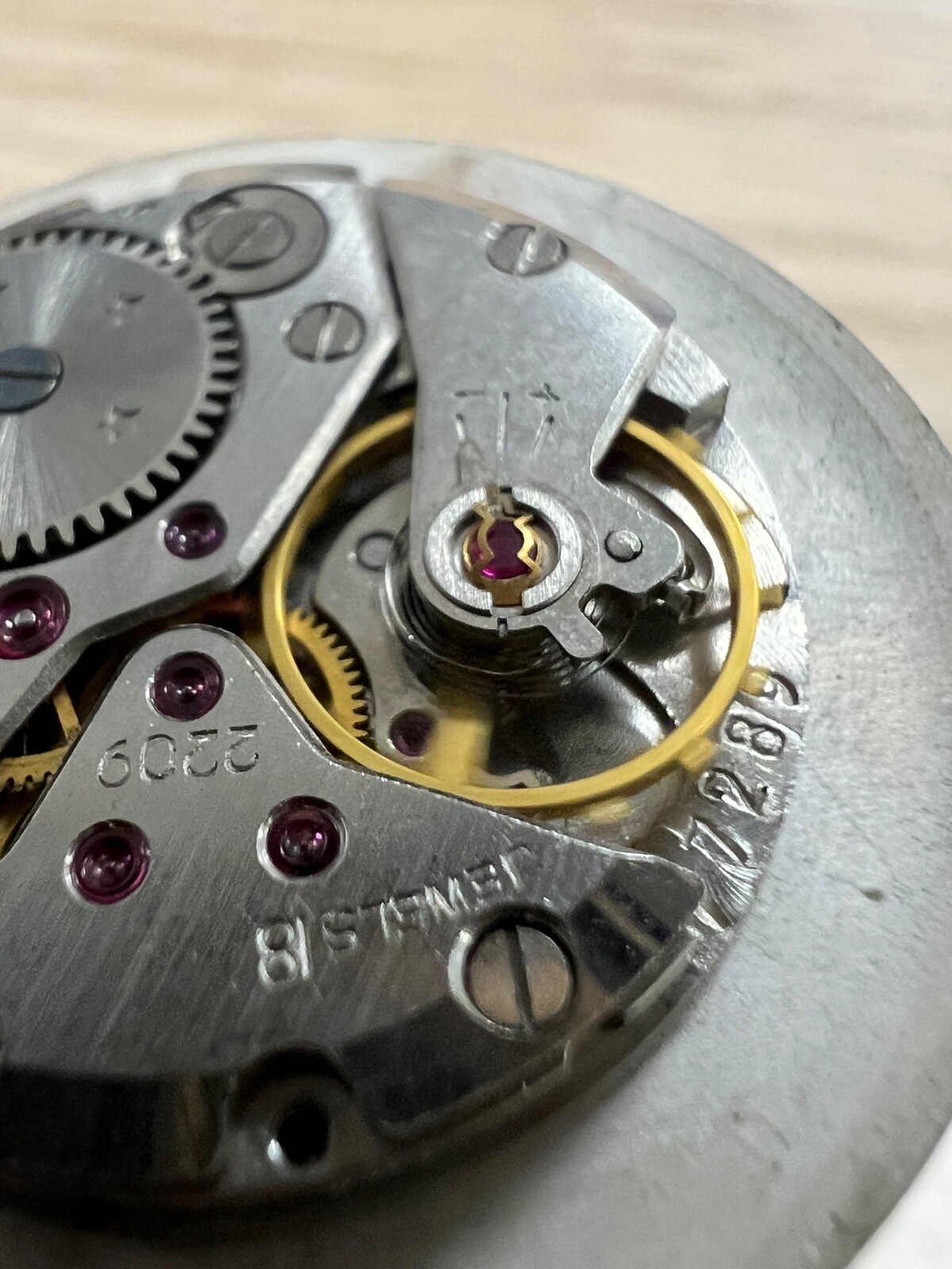 Watch movement USSR Wostok 2209 cal. plus Dial. For parts .