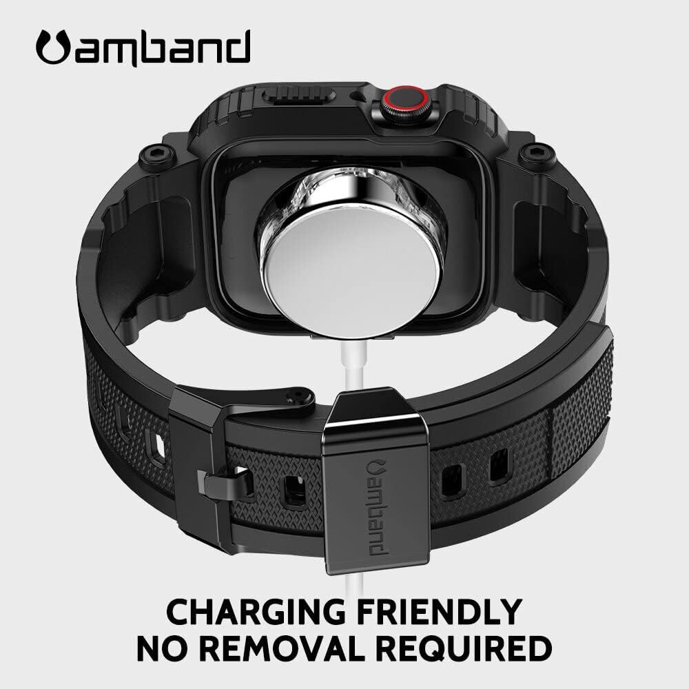 amBand M1 Sport Case Band for Apple Watch Ultra 3/2/1 & SE 3/2/1 & Series 11 10