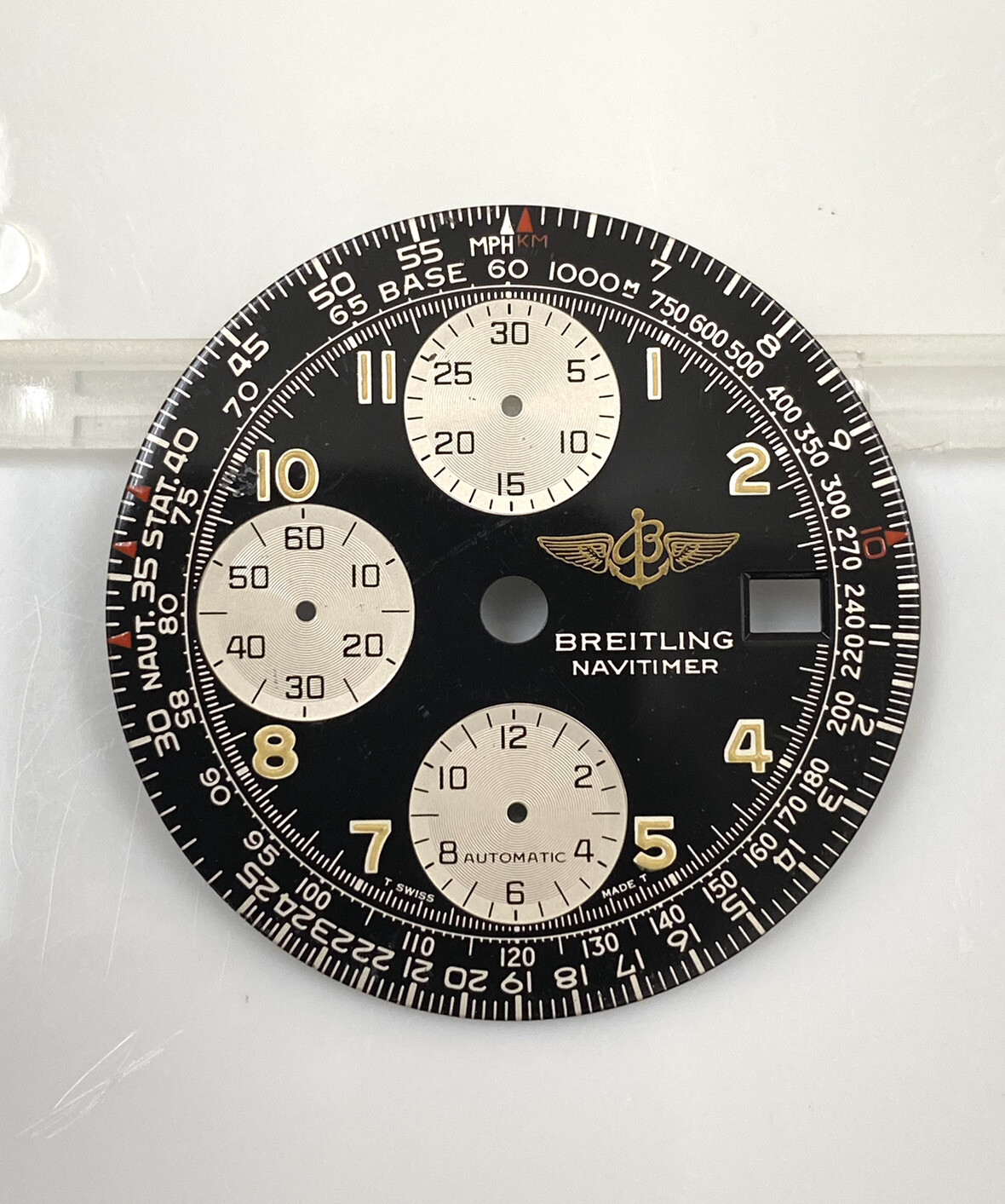 Original Breitling Old Navitimer Ref. 81610/A13019 Black Dial