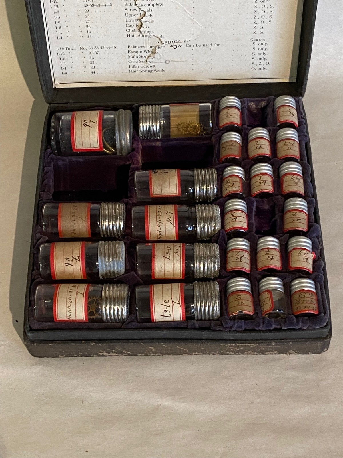 The New England Watch Co “Handy Package” Watch Repair Parts Conneticut