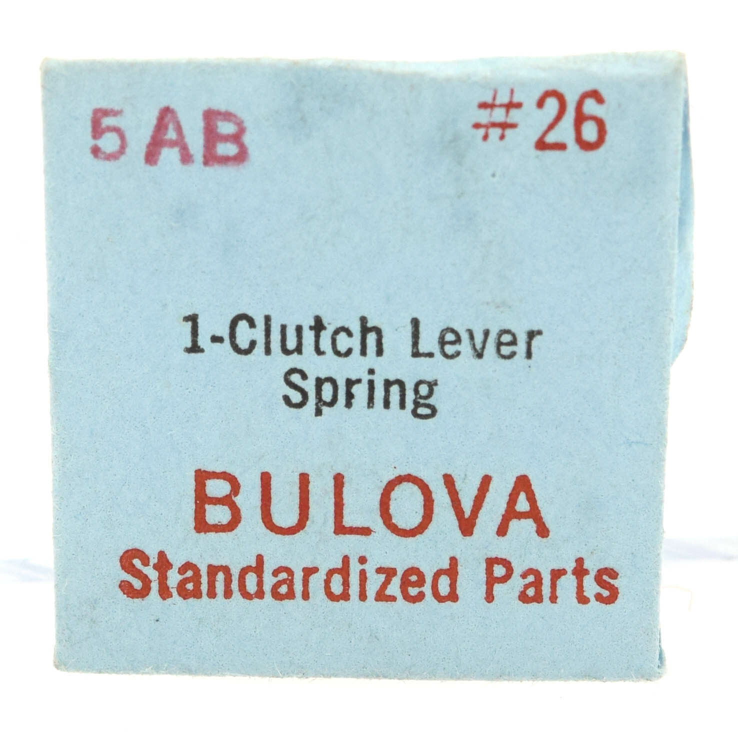Bulova Clutch Lever Spring for 5AB Part # 26