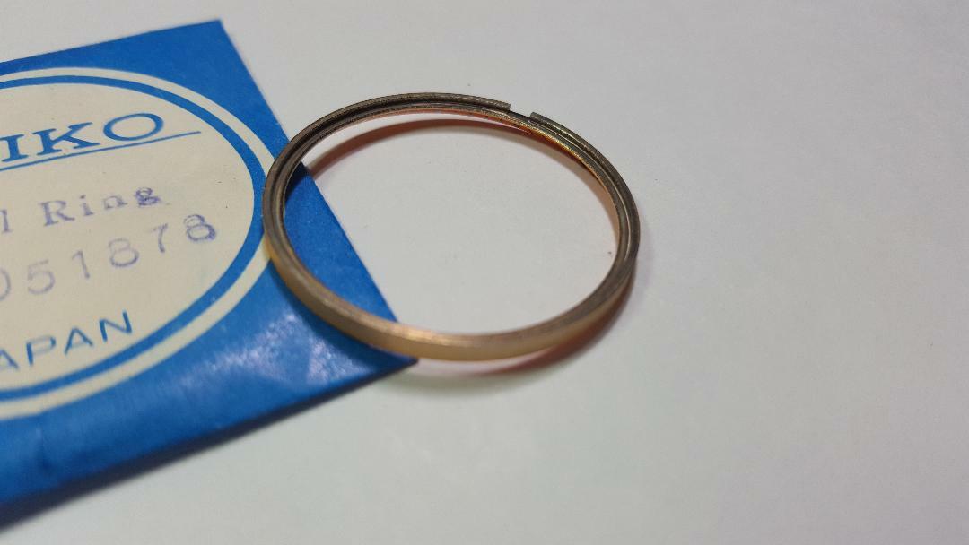 GENUINE ORANGE DIAL RING / CHAPTER RING SEIKO SPORTS 7546-603B 7546-603H 7546