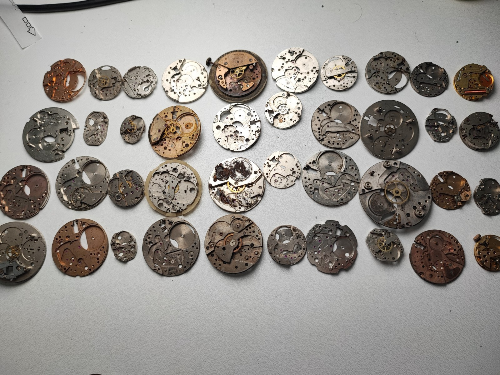 mix Watch Main Plate platinum lot as fhf fe eb harley brac fef eta bfg ut others