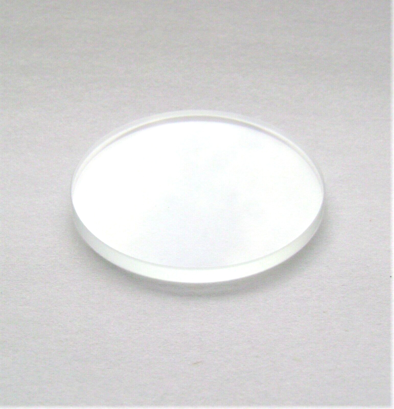 Flat mineral glass watch crystal 2.00mm thick, diameters 28.2 to 29.6mm – 1 pc.