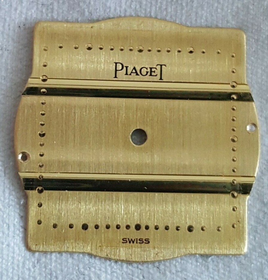 Piaget Polo Movement Caliber 858P + Dial + Hour & Minute Hands + Casing Ring