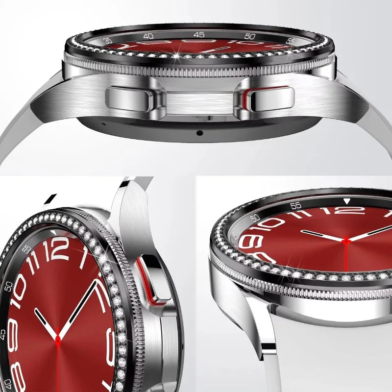 Bling Diamond Watch Bezel Ring For Samsung Galaxy Watch 6 Classic 43mm 47mm