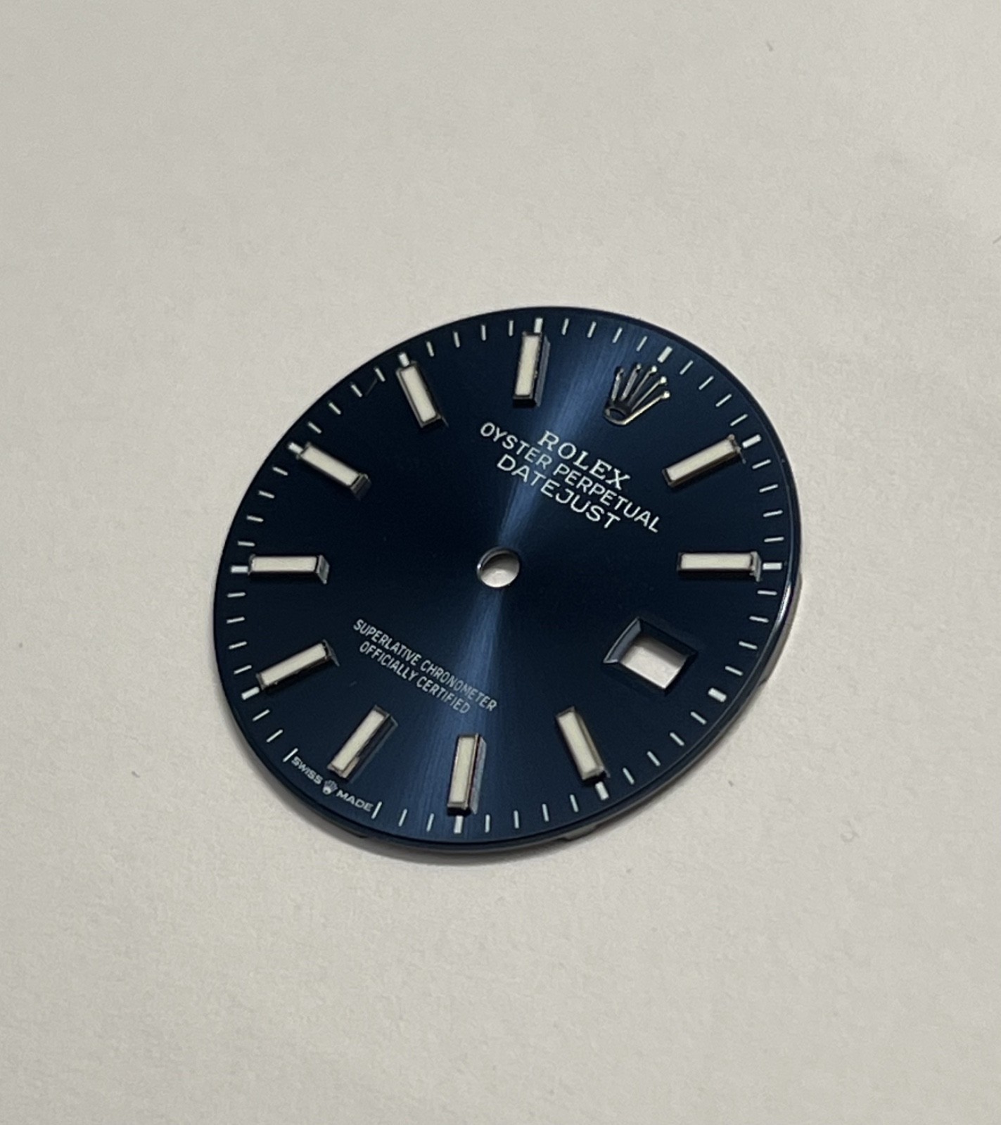 Rolex Blue Dial for Datejust 36mm 126200 126234 – Genuine Original Rolex Dial