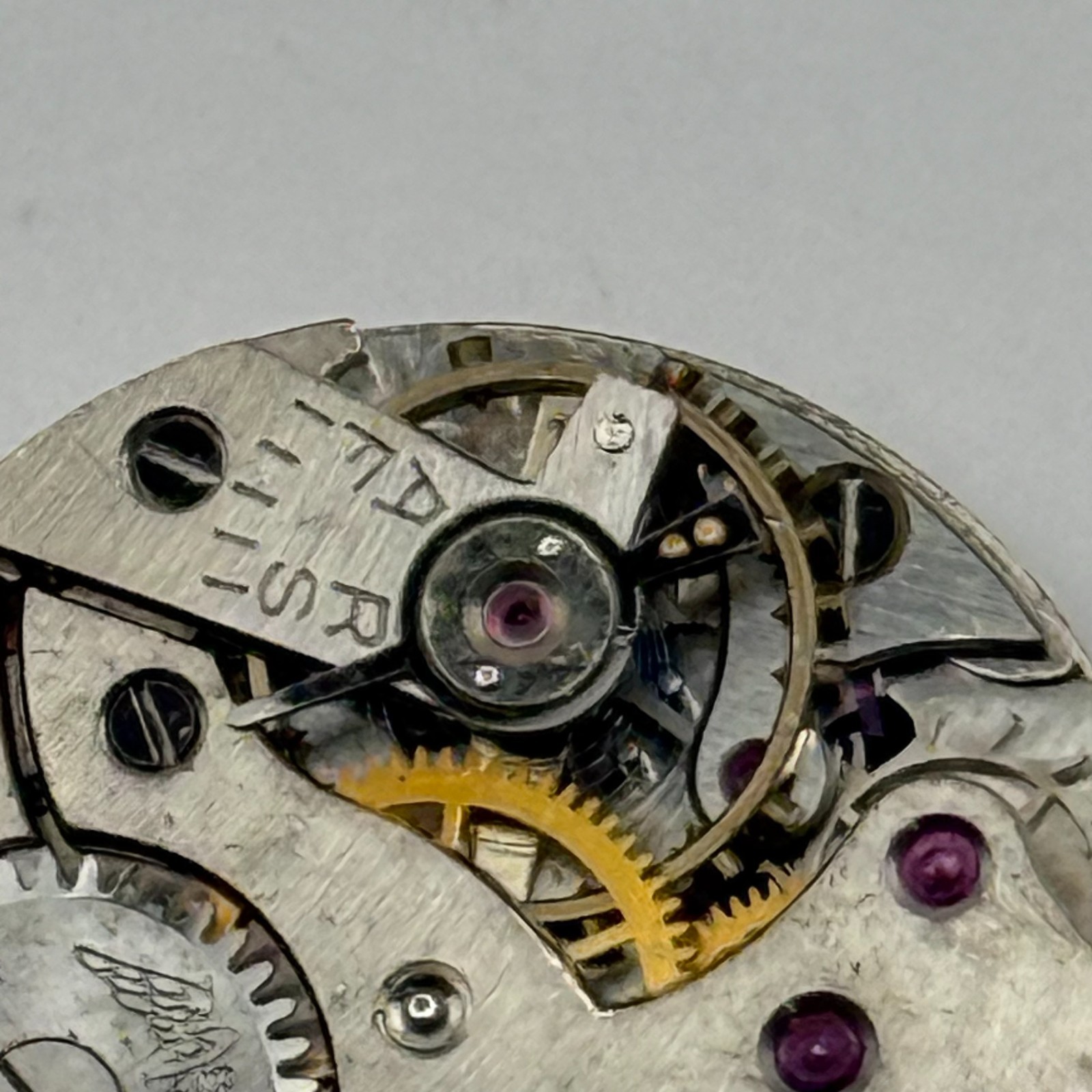 Rotary 810 Watch Movement 15 Jewels Swiss Manual Wind Parts Repair 19.3mm