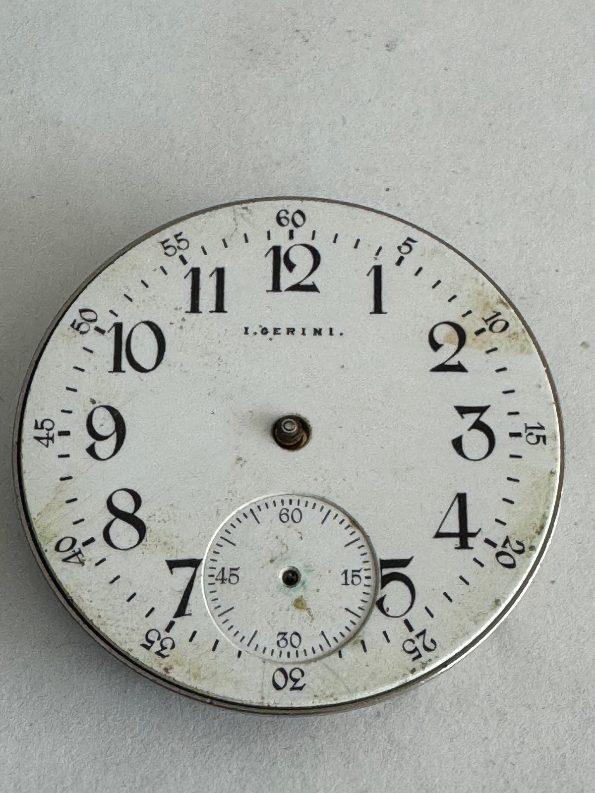 VINTAGE 16 SIZE EQUITY W. CO. POCKET WATCH MOVEMENT NOT RUNNING GOOD BALANCE