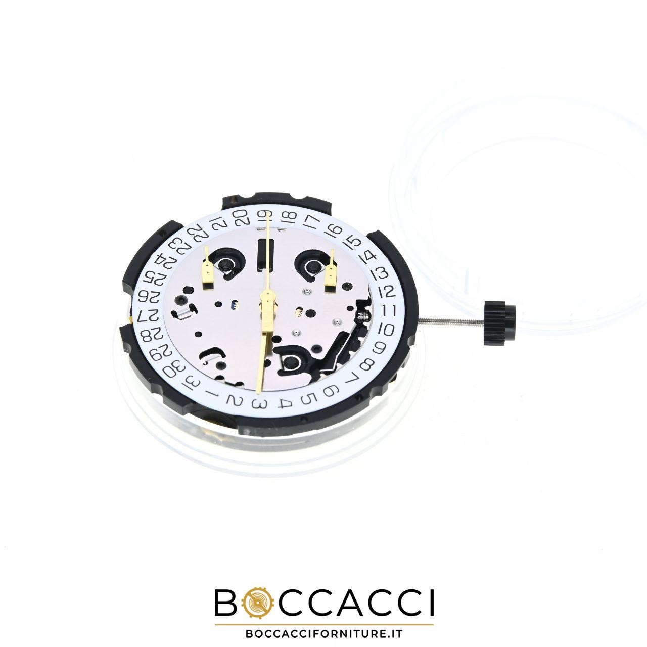 ETA G10.212 Ab Ht. 7.45 Chronograph Hour Minute Small Jumping Seconds Date H4…