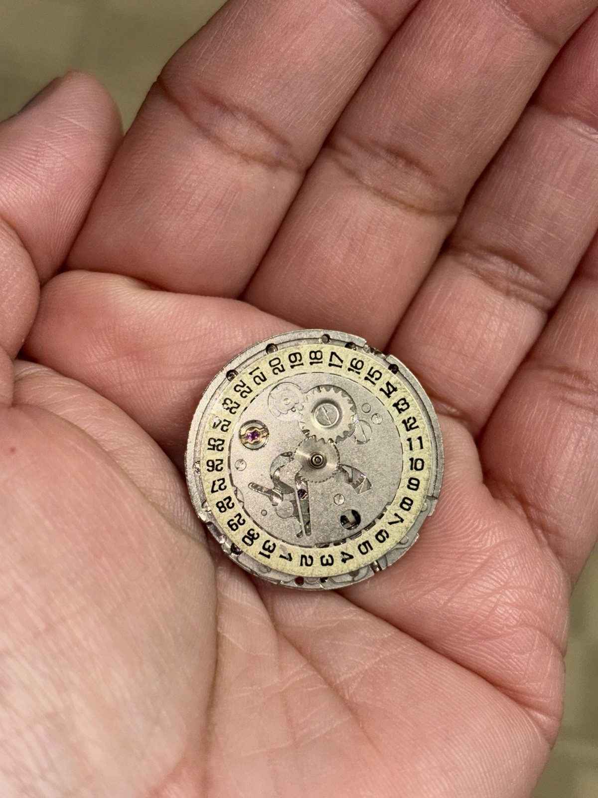 Vintage Rare Automatic Watch Movement 21 Jewels