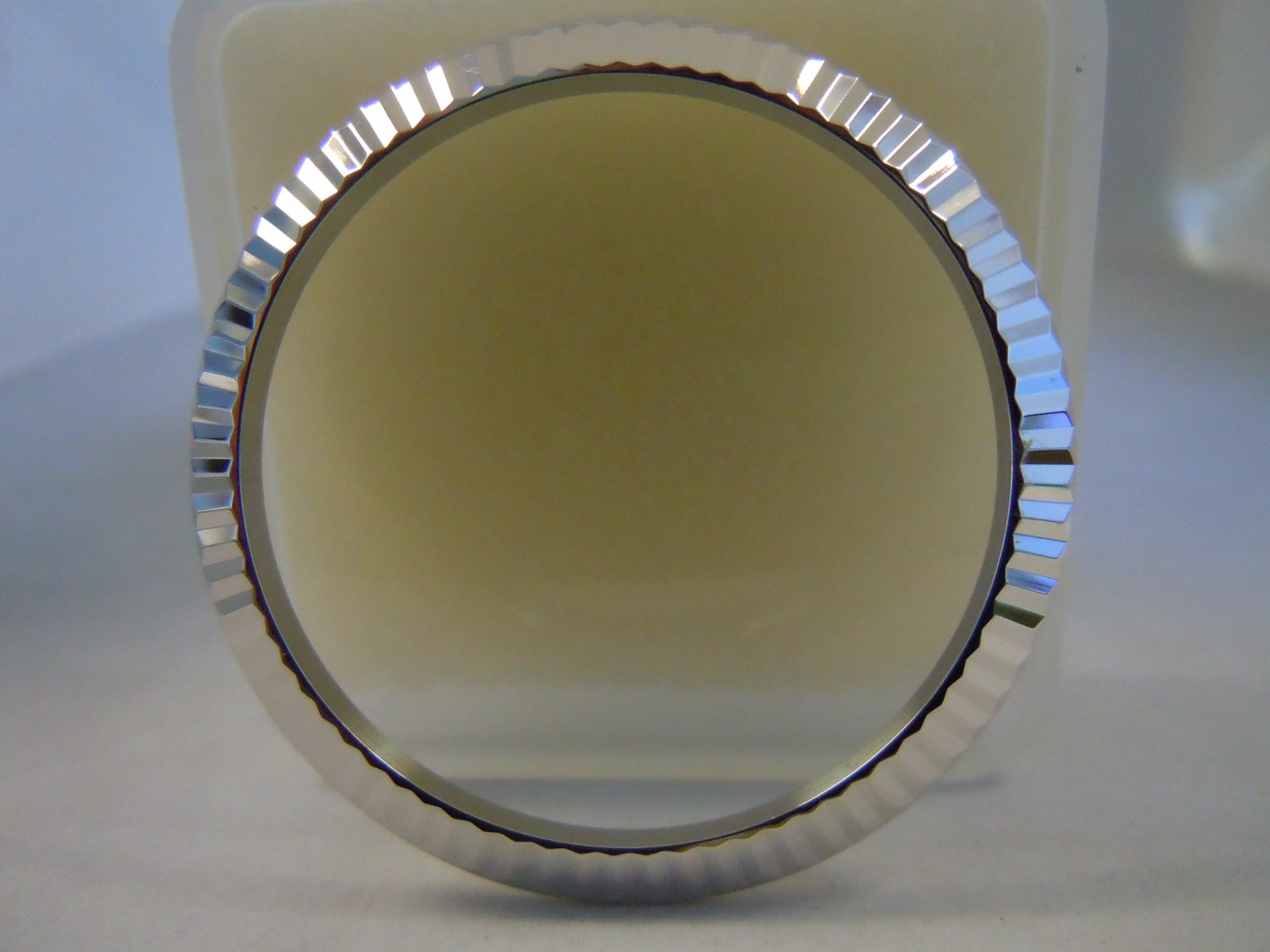 White Gold Fluted Bezel 18K for Rolex Datejust 126300,126334 41mm
