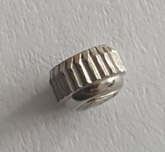 Benrus Water Resistant Steel Crown