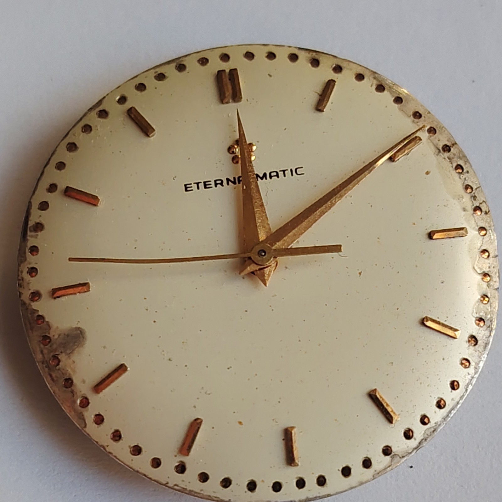 ETERNAMATIC AUTOMATIC CAL 2846 ETA WATCH MOVEMENT FOR PARTS