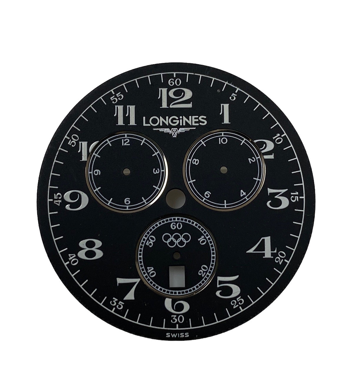 Genuine Longines Olympic Chronograph L2.649.4 ETA 251.262 Black 37mm Dial