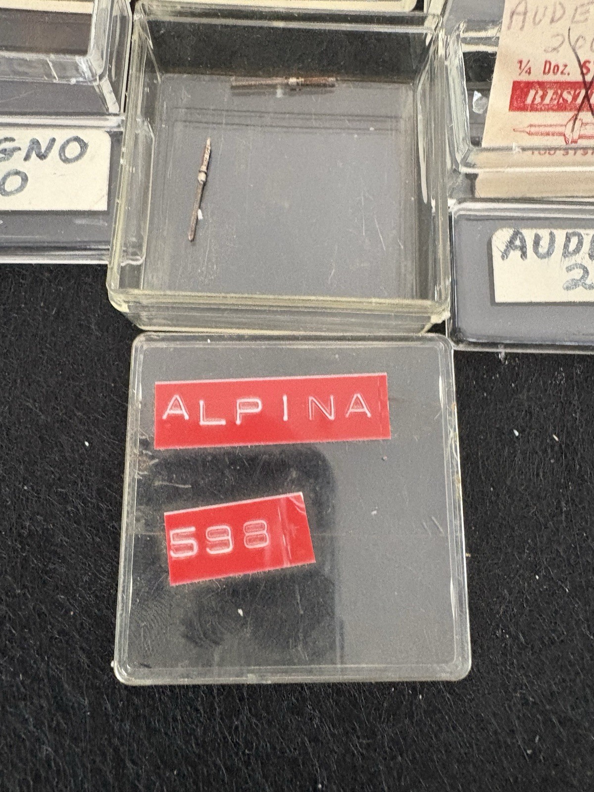 Vintage Watchmaker Parts Lot AP Audemars Piguet Alpina Elgin Staffs