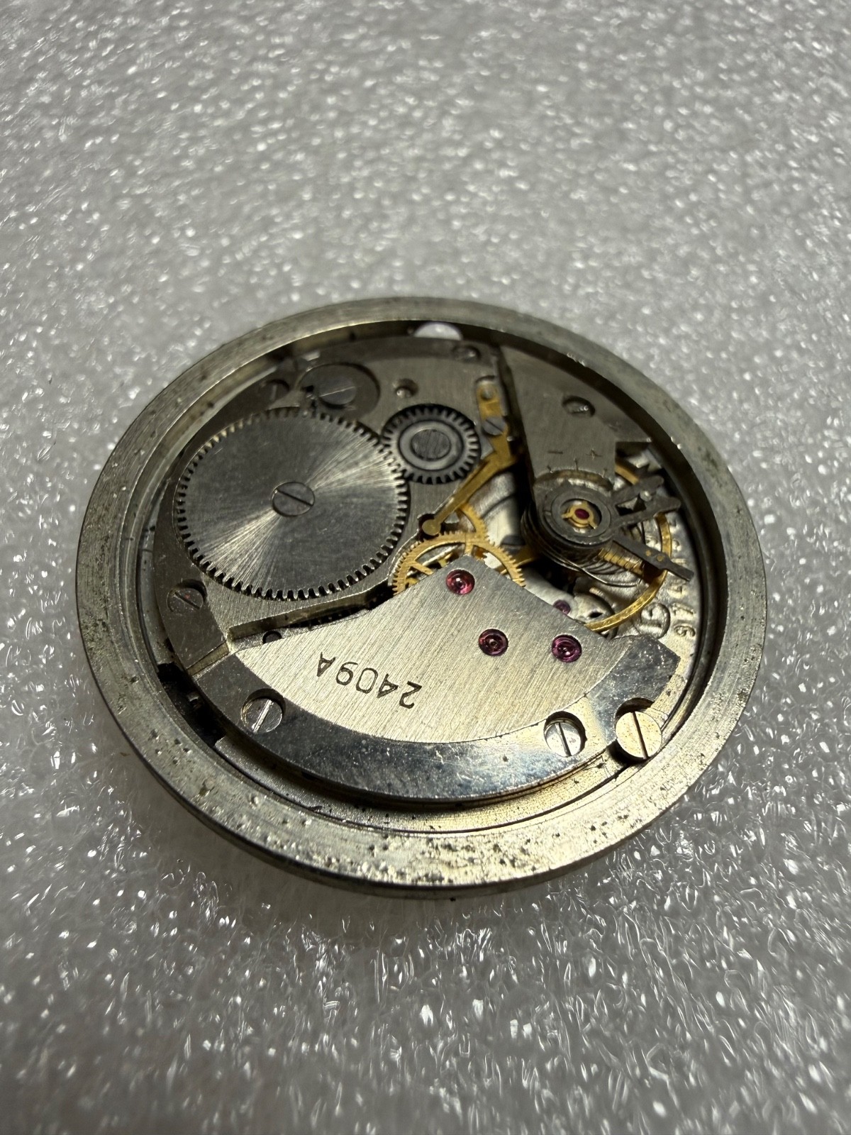Watch movement USSR Vostok Cal.2409A plus Dial.For parts.