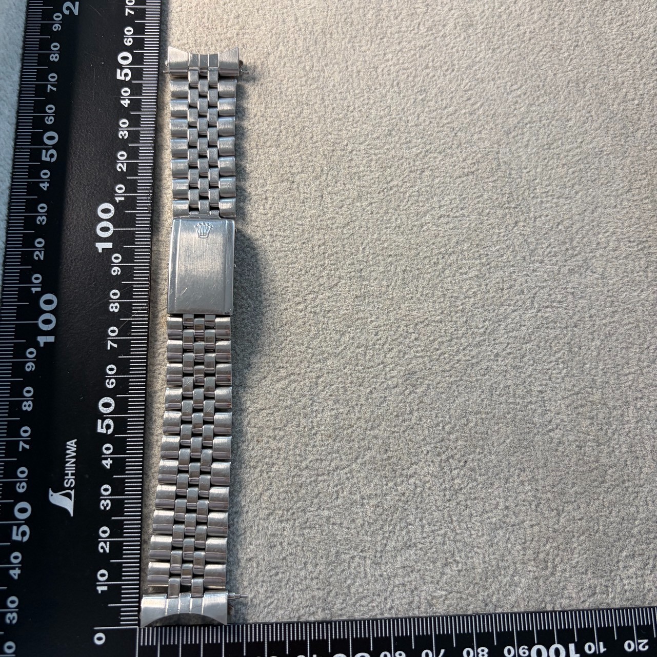 ROLEX Link Old Jubilee bracelet 55 SS 20Link 100%Authentic C8303