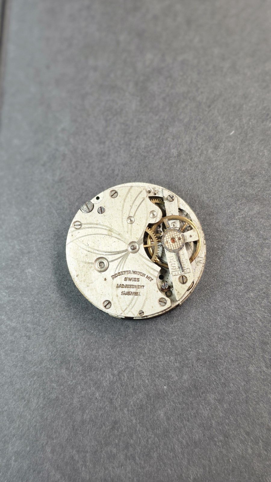 Vintage Lady Grant Swiss Art Deco Rosetta Watch Co. Movement for Parts W34