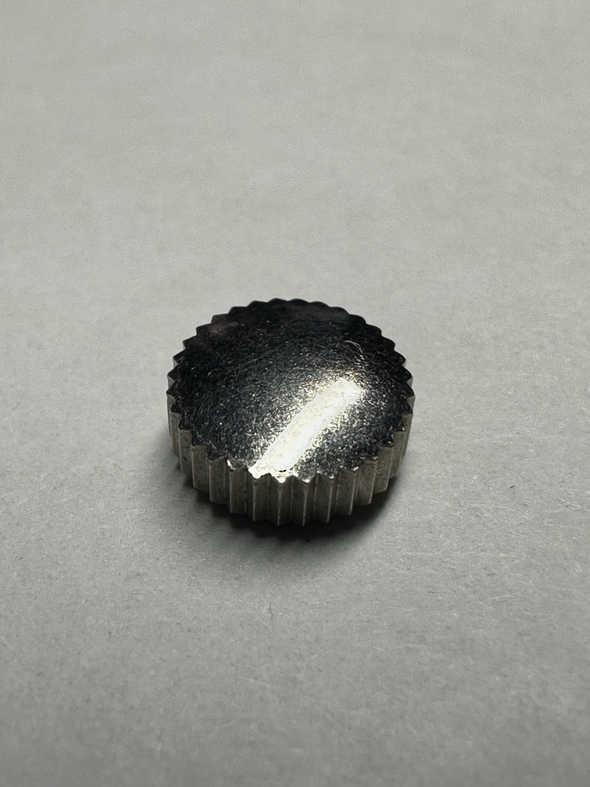 Unbranded Stainless Steel Watch Crown 6mm x 2.5mm
