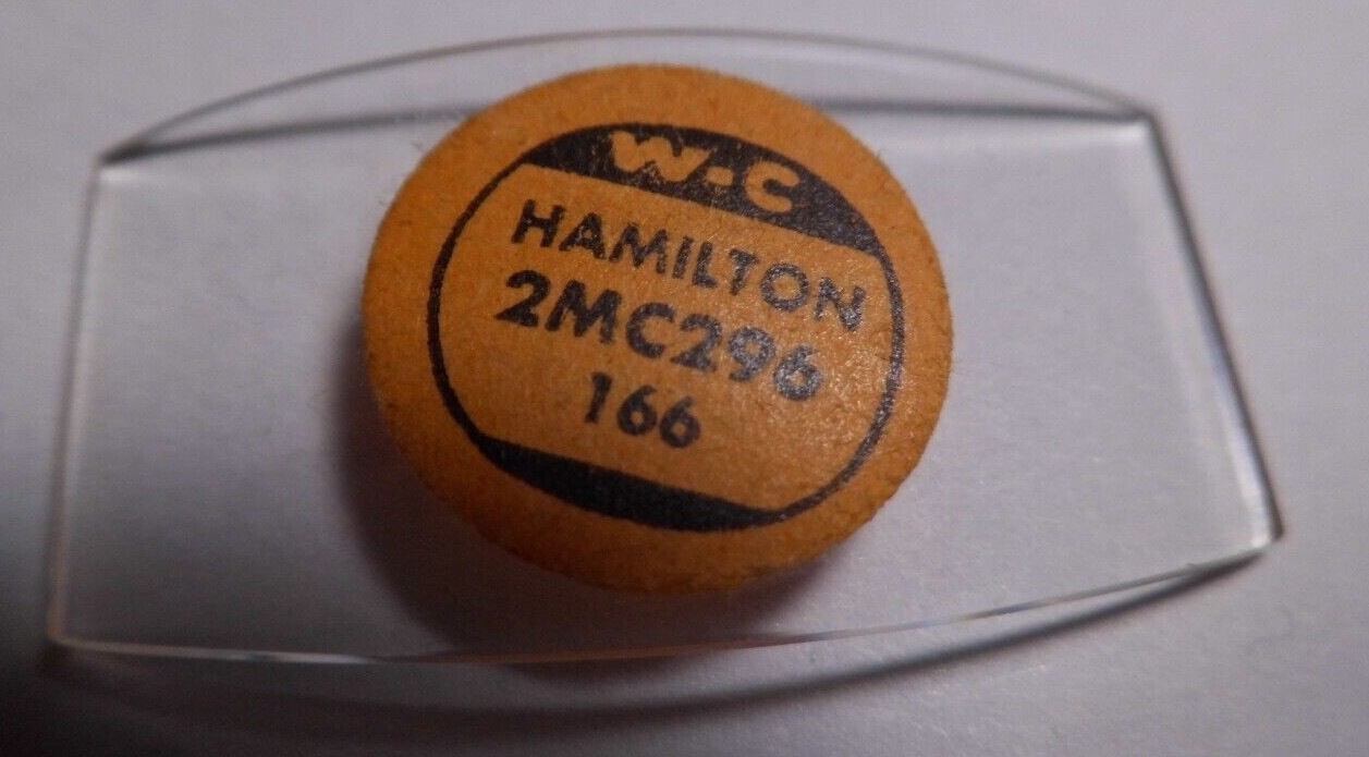 WC (Watch Craft) Glass Wristwatch Crystals- Hamilton Lot# 216