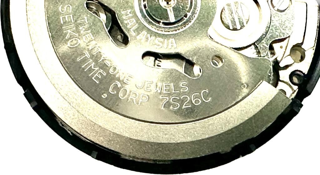 Seiko 7S26 Automatic Genuine Movement Date at 3 New