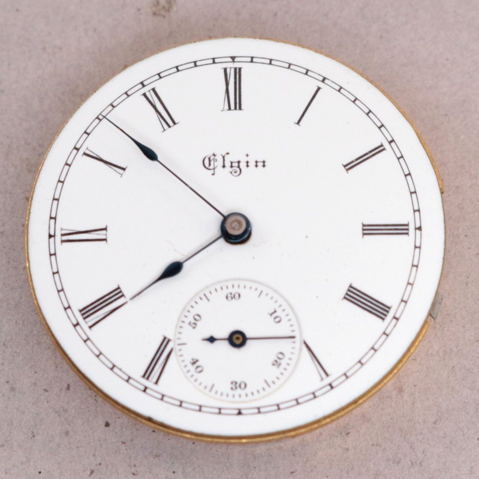 Elgin 0 Size Pocket Watch Movement – JS112